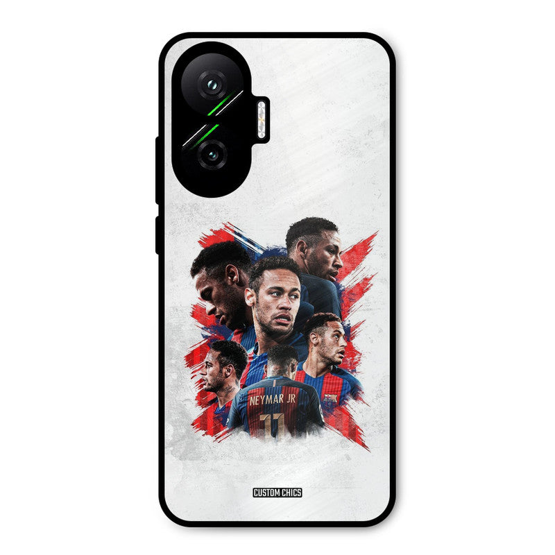 Comic Messi Poco F7 5G Mobile Back Cover - Sports PrintShield Case
