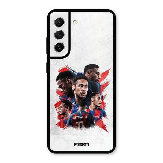 Neymar Group Samsung Galaxy S21 FE 5G Mobile Back Cover - Sports PrintShield Case