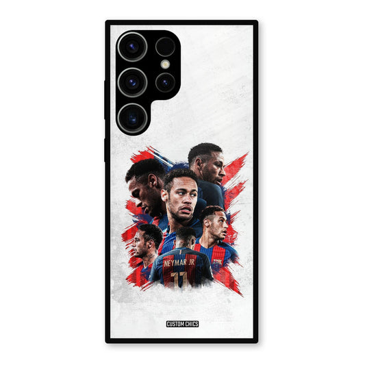 Neymar Group Samsung Galaxy S23 Ultra Mobile Back Cover - Sports PrintShield Case