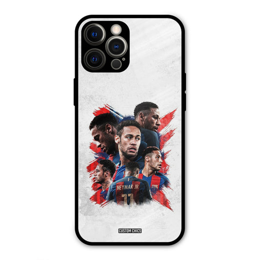 Neymar Group  iPhone 12 Pro Max Mobile Back Cover - Sports PrintShield Case