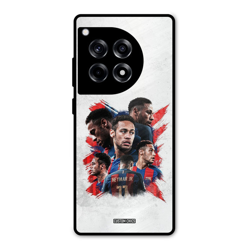 Neymar Group OnePlus 12R Mobile Back Cover - Sports PrintShield Case