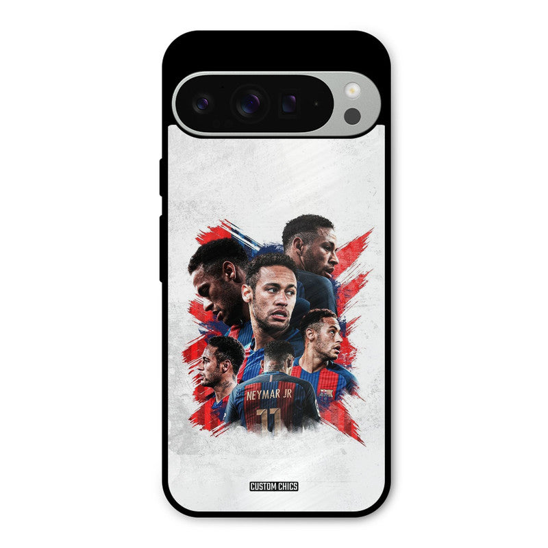 Neymar Jersey Google Pixel 9 Pro XL Mobile Back Cover - Sports PrintShield Case
