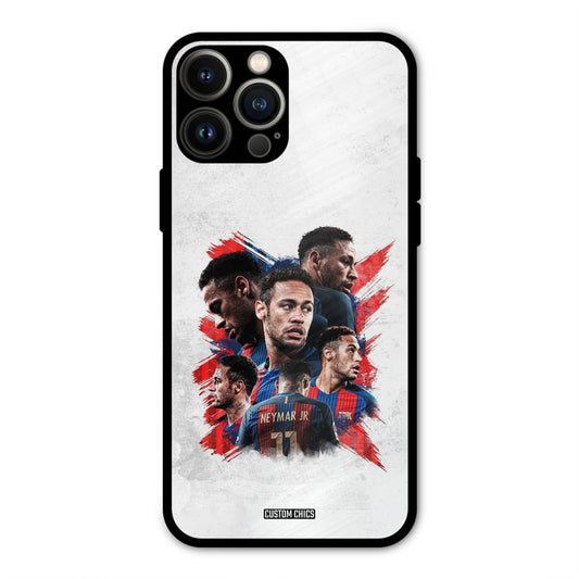 Neymar Group  iPhone 13 Pro Max Mobile Back Cover - Sports PrintShield Case