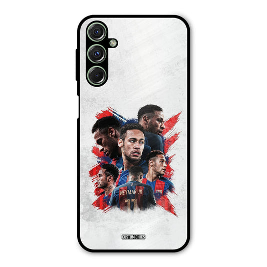 Neymar Group Samsung Galaxy M34 Mobile Back Cover - Sports PrintShield Case