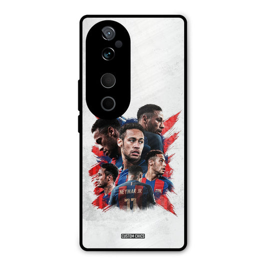 Neymar Group Vivo V40 Mobile Back Cover - Sports PrintShield Case