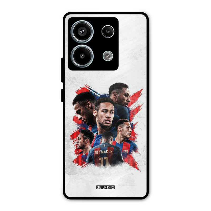 Neymar Group Redmi Note 13 Pro 5G Mobile Back Cover - Sports PrintShield Case