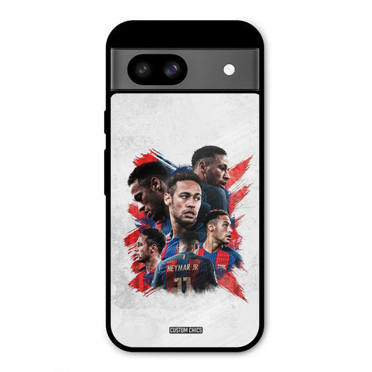 Neymar Group Google Pixel 8a Mobile Back Cover - Sports PrintShield Case