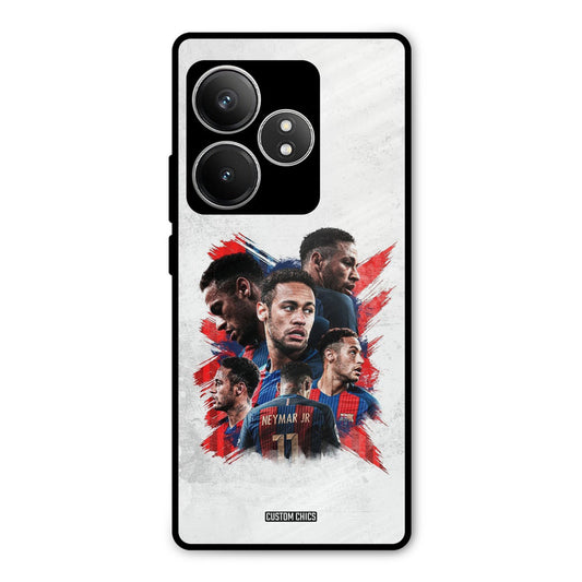 Neymar Group Realme GT 6T Mobile Back Cover - Sports PrintShield Case