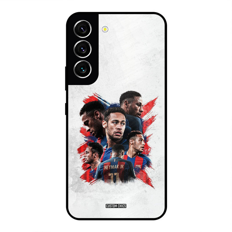 Neymar Group Samsung Galaxy S22 Mobile Back Cover - Sports PrintShield Case