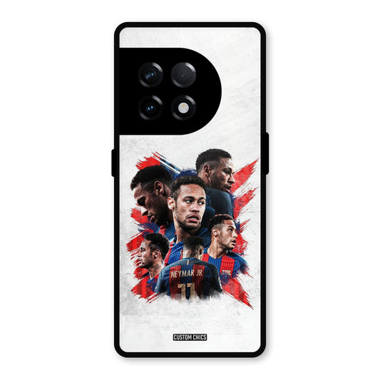Neymar Group OnePlus 11R Mobile Back Cover - Sports PrintShield Case