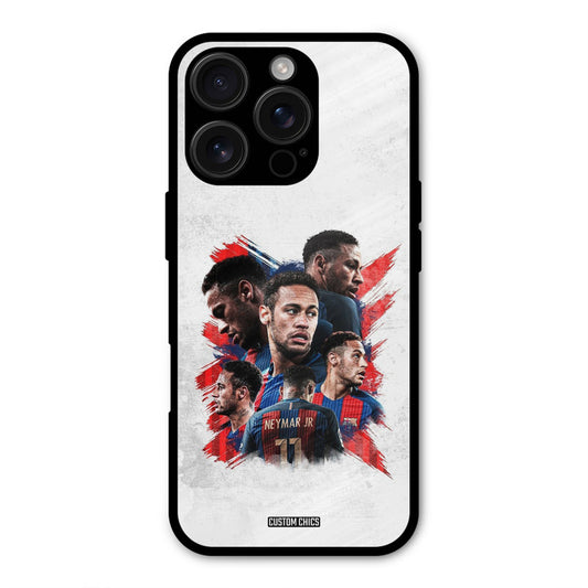 Neymar Group  iPhone 16 Pro Mobile Back Cover - Sports PrintShield Case