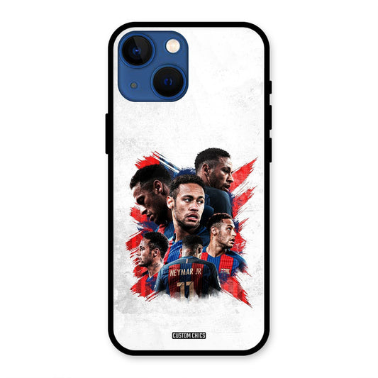 Neymar Group iPhone 13 Mini Mobile Back Cover - Sports PrintShield Case