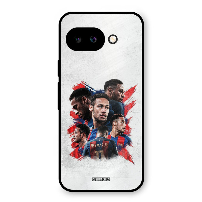 Neymar Group Google Pixel 9A Mobile Back Cover - Sports PrintShield Case