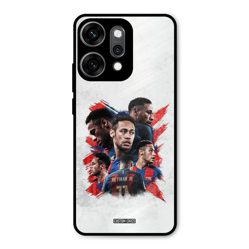 Neymar Group Oppo Reno 14 Pro Mobile Back Cover - Sports PrintShield Case