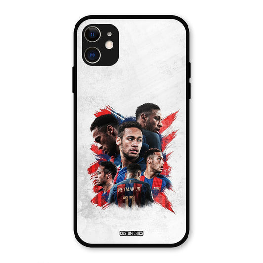 Neymar Group  iPhone 11 Mobile Back Cover - Sports PrintShield Case
