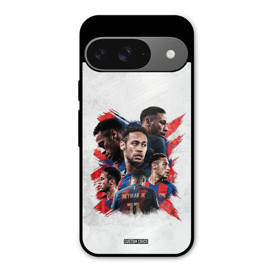Neymar Group Google Pixel 9 Mobile Back Cover - Sports PrintShield Case