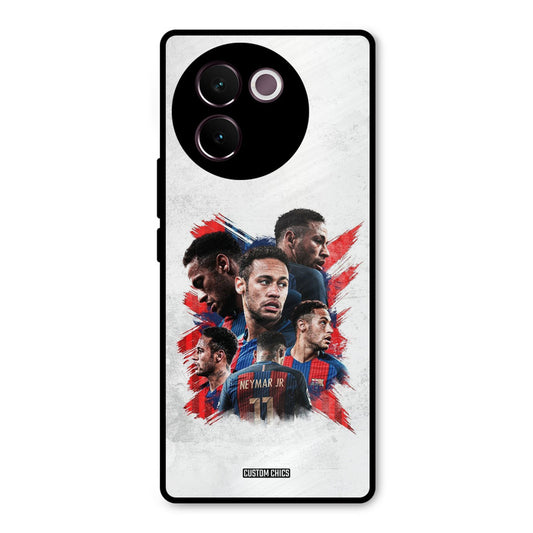 Neymar Group Vivo V30e Mobile Back Cover - Sports PrintShield Case
