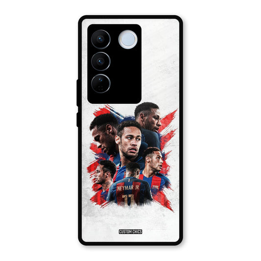 Neymar Group Vivo V27 Pro Mobile Back Cover - Sports PrintShield Case