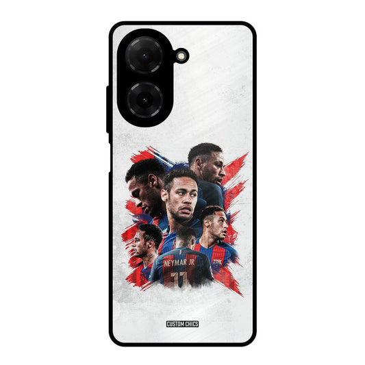 Neymar Group Poco C71 Mobile Back Cover - Sports PrintShield Case