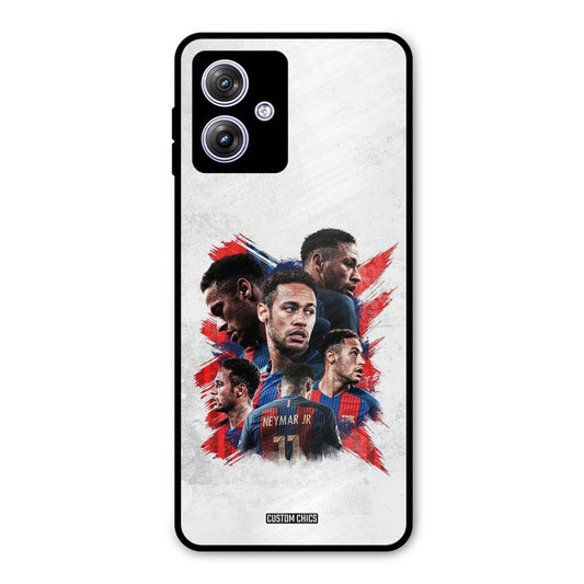 Neymar Group Moto G54 Mobile Back Cover - Sports PrintShield Case