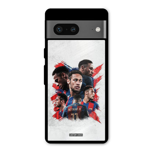 Neymar Group Google Pixel 7 Mobile Back Cover - Sports PrintShield Case