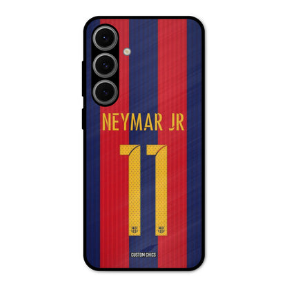 Neymar Jersey Samsung Galaxy S24 FE Mobile Back Cover - Sports PrintShield Case