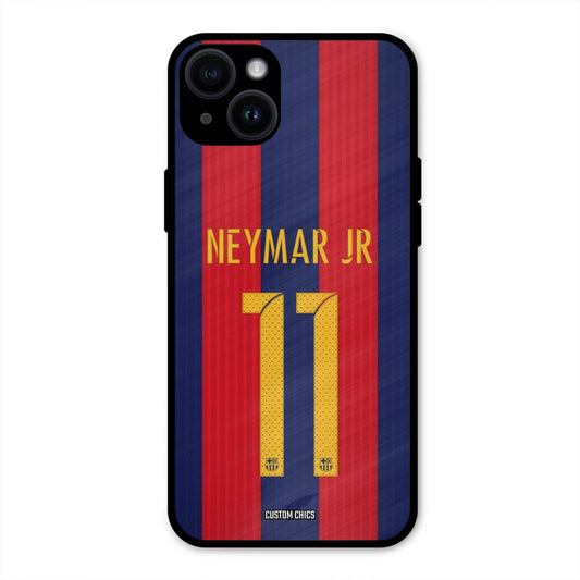 Neymar Jersey  iPhone 14 Plus Mobile Back Cover - Sports PrintShield Case