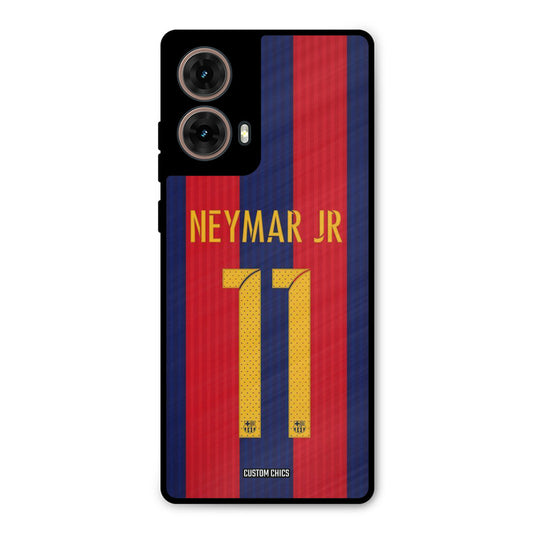 Neymar Jersey Moto G85 Mobile Back Cover - Sports PrintShield Case