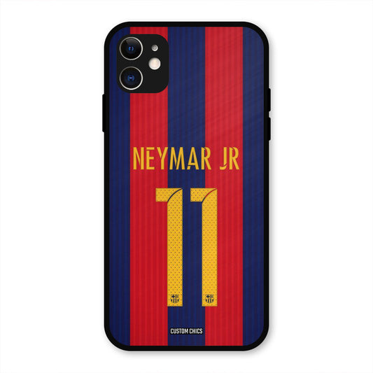 Neymar Jersey  iPhone 11 Mobile Back Cover - Sports PrintShield Case