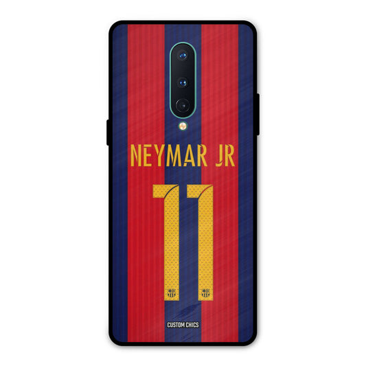 Neymar Jersey Oneplus 8 Mobile Back Cover - Sports PrintShield Case