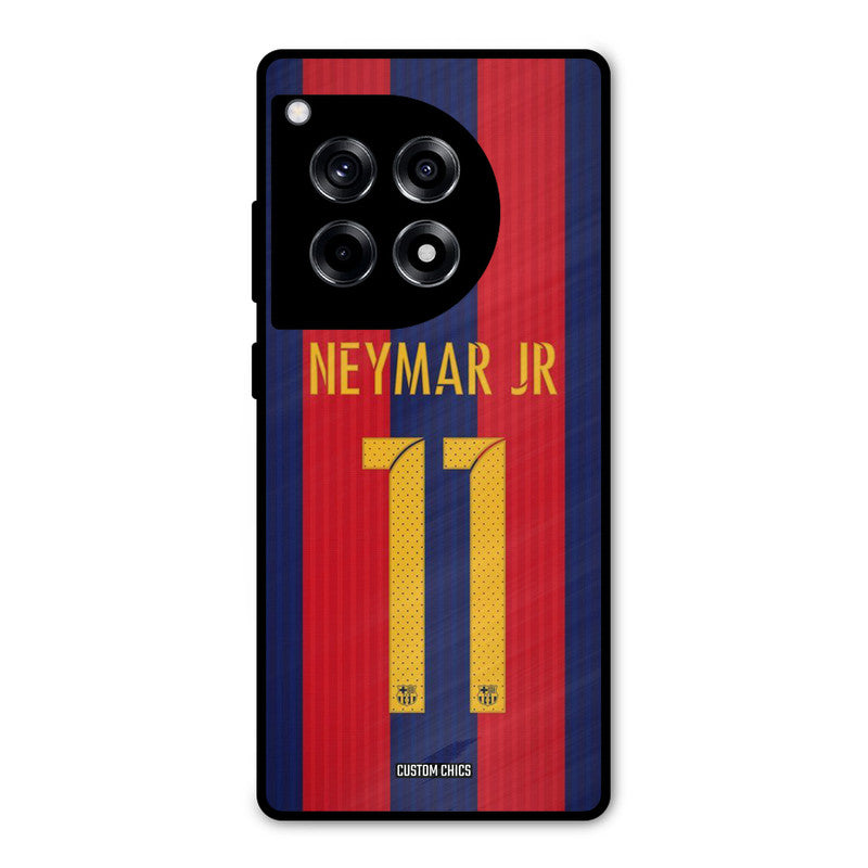 Neymar Jersey OnePlus 12R Mobile Back Cover - Sports PrintShield Case