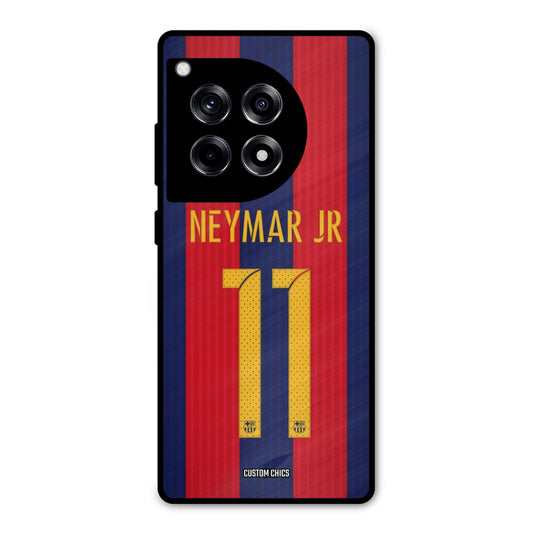 Neymar Jersey OnePlus 12R Mobile Back Cover - Sports PrintShield Case