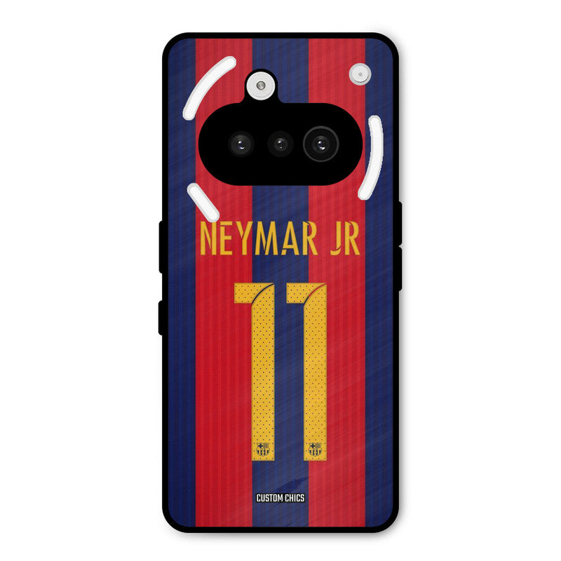 Neymar Jersey Nothing Phone 3A Mobile Back Cover - Sports PrintShield Case