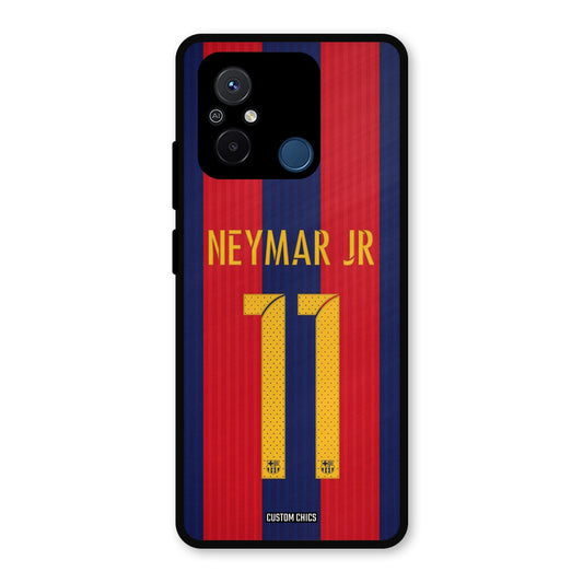 Neymar Jersey Redmi 12c Mobile Back Cover - Sports PrintShield Case