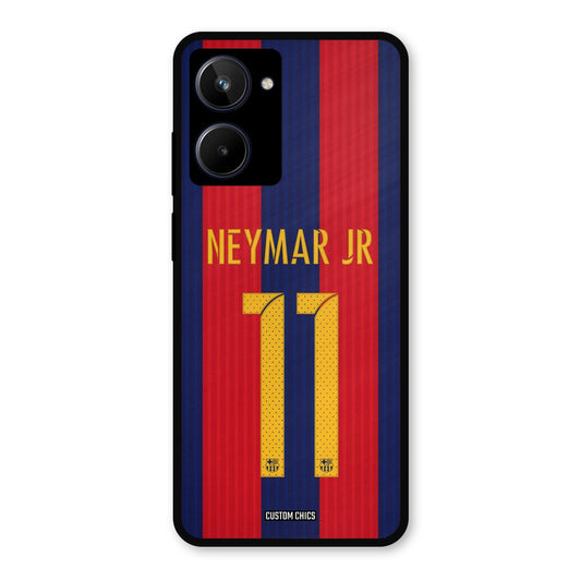 Neymar Jersey Realme 10 Mobile Back Cover - Sports PrintShield Case