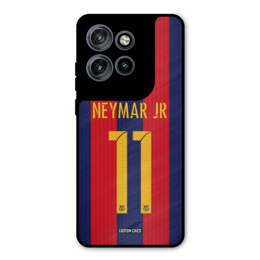 Neymar Jersey Motorola Edge 50 Neo Mobile Back Cover - Sports PrintShield Case