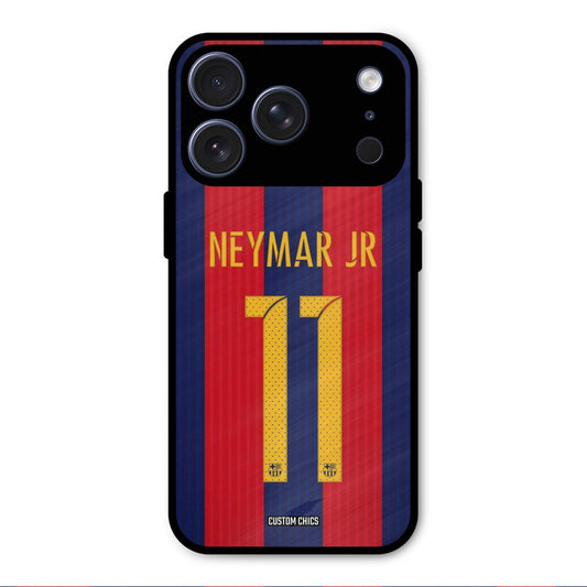 Neymar Jersey iPhone 17 Pro Max Mobile Back Cover - Sports PrintShield Case
