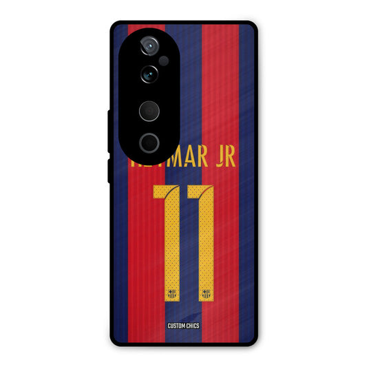 Neymar Jersey Vivo V40 Mobile Back Cover - Sports PrintShield Case