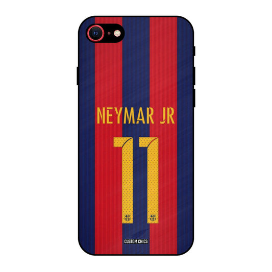Neymar Jersey iPhone SE 2020 Mobile Back Cover - Sports PrintShield Case