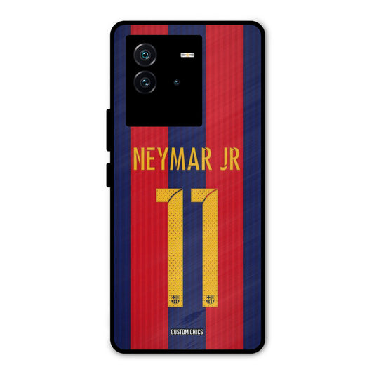 Neymar Jersey iQOO Neo 6 5G Mobile Back Cover - Sports PrintShield Case