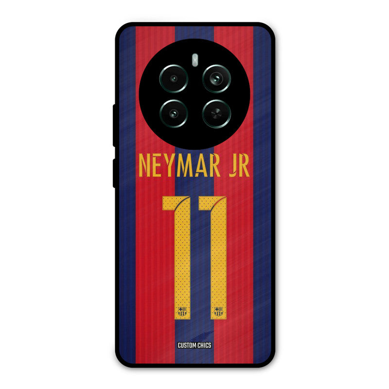 Neymar Jersey Realme 12 Plus Mobile Back Cover - Sports PrintShield Case