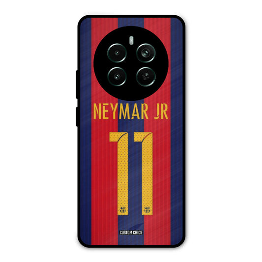 Neymar Jersey Realme 12 Plus Mobile Back Cover - Sports PrintShield Case