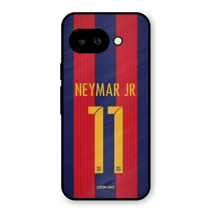 Neymar Jersey Google Pixel 9A Mobile Back Cover - Sports PrintShield Case