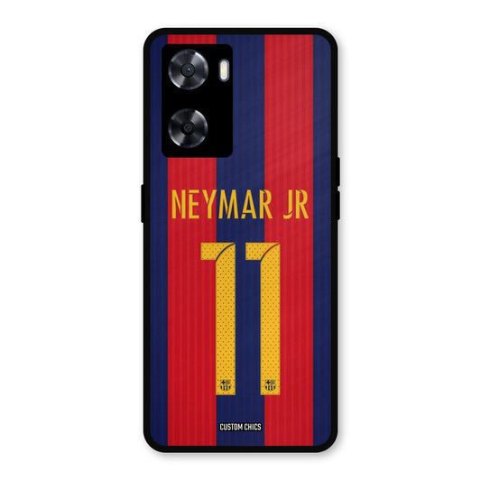 Neymar Jersey Oppo A57 2022 Mobile Back Cover - Sports PrintShield Case