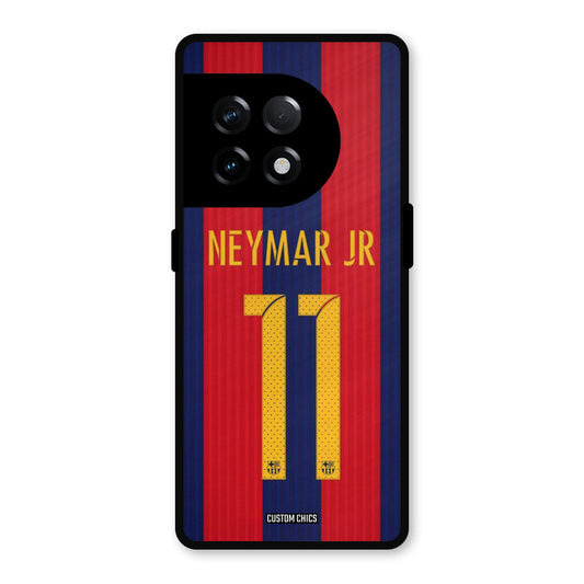 Neymar Jersey OnePlus 11R Mobile Back Cover - Sports PrintShield Case