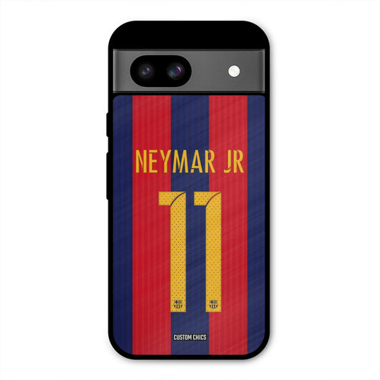 Neymar Jersey Google Pixel 8a Mobile Back Cover - Sports PrintShield Case