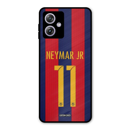 Neymar Jersey Moto G54 Mobile Back Cover - Sports PrintShield Case