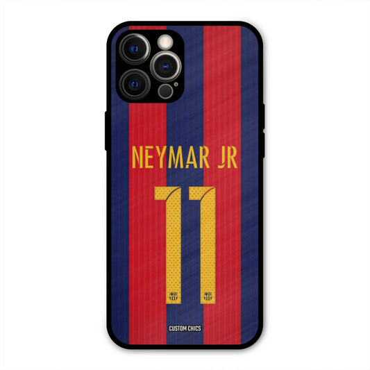 Neymar Jersey  iPhone 12 Pro Max Mobile Back Cover - Sports PrintShield Case