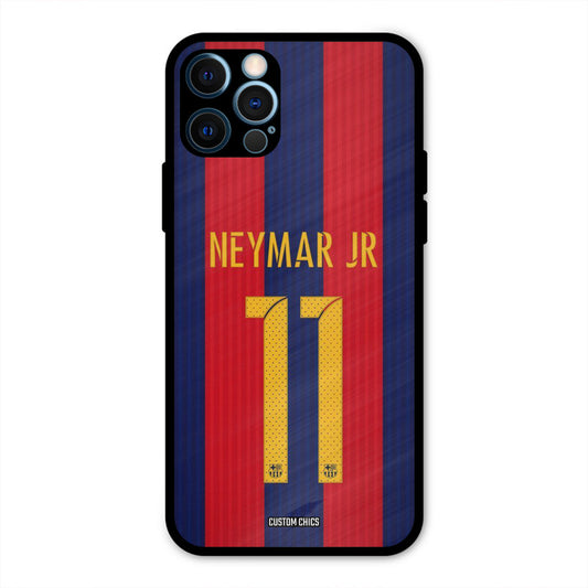 Neymar Jersey  iPhone 12 Pro Mobile Back Cover - Sports PrintShield Case