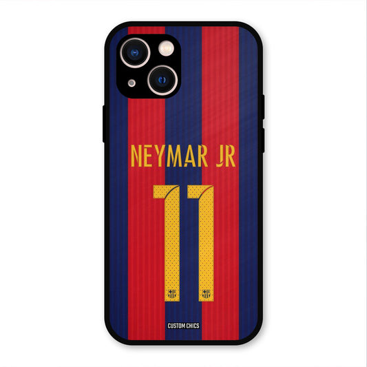 Neymar Jersey  iPhone 13 Mobile Back Cover - Sports PrintShield Case